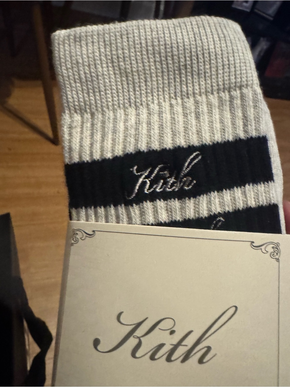 KITH (3 pack socks)  limited edition